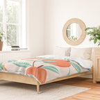 Peachy Pattern Duvet Cover Gallery Image 2