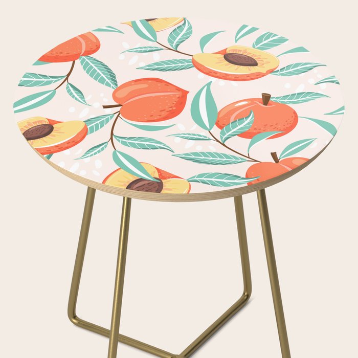 Peachy Pattern Side Table Gallery Image 2