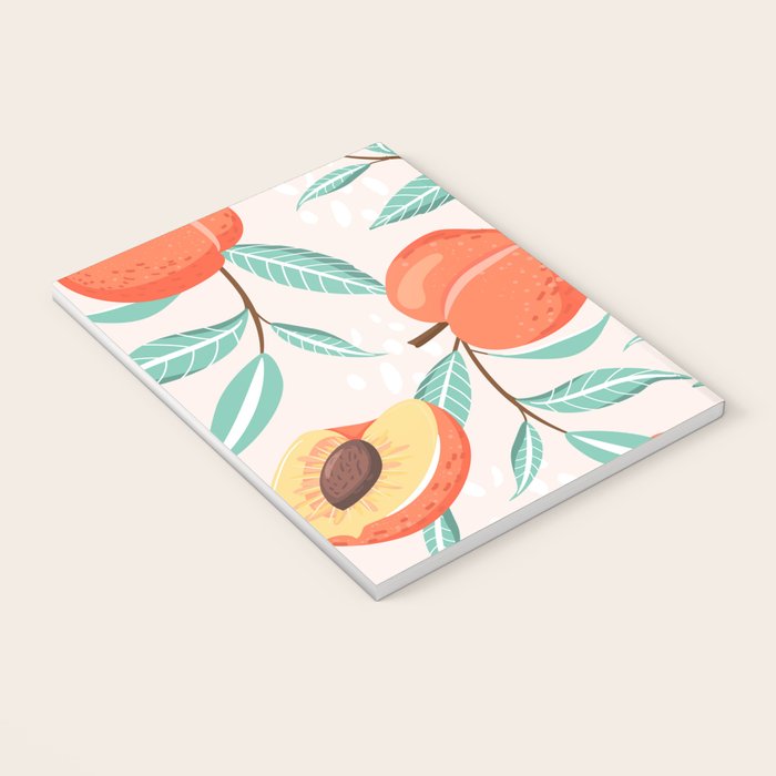 Peachy Pattern Notebook Gallery Image 3