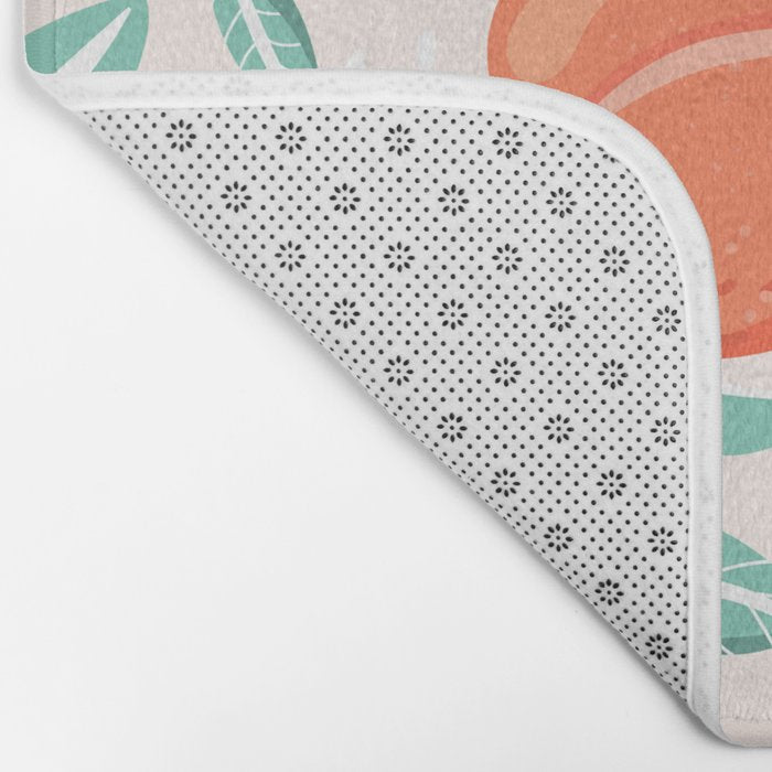 Peachy Pattern Bath Mat Gallery Image 2