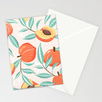Peachy Pattern Stationery Card Gallery Image 2