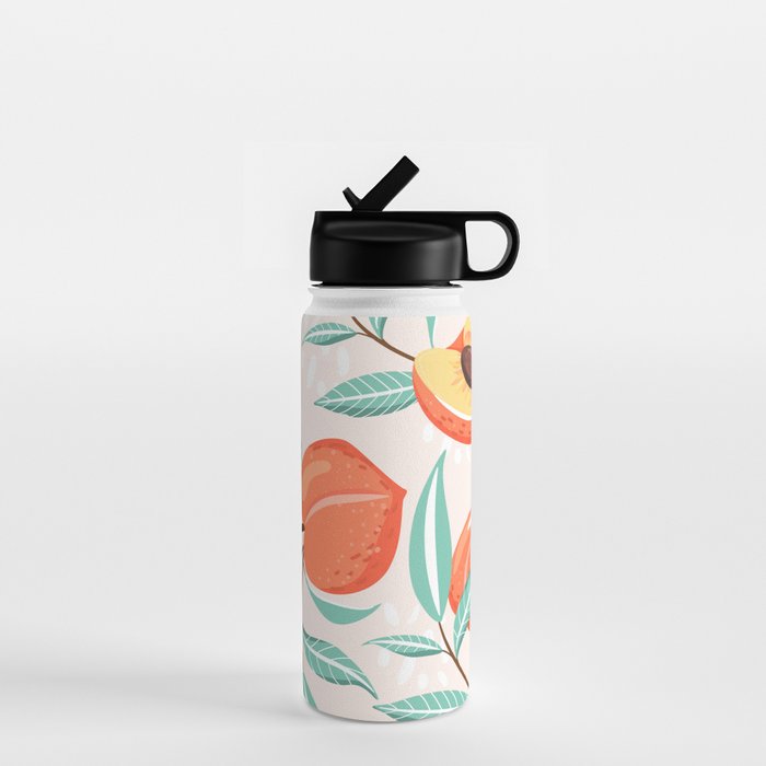 Peachy Pattern Water Bottle Gallery Image 1