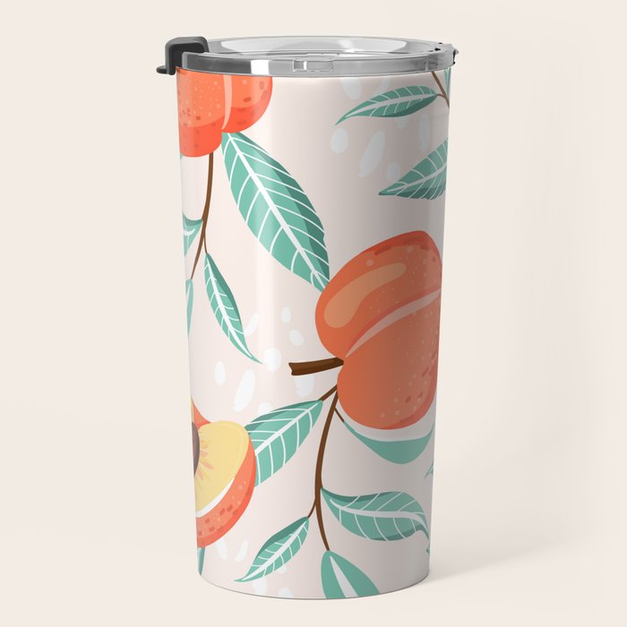 Peachy Pattern Travel Mug Gallery Image 3