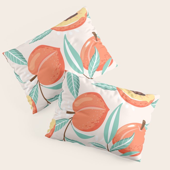 Peachy Pattern Pillow Sham Gallery Image 3