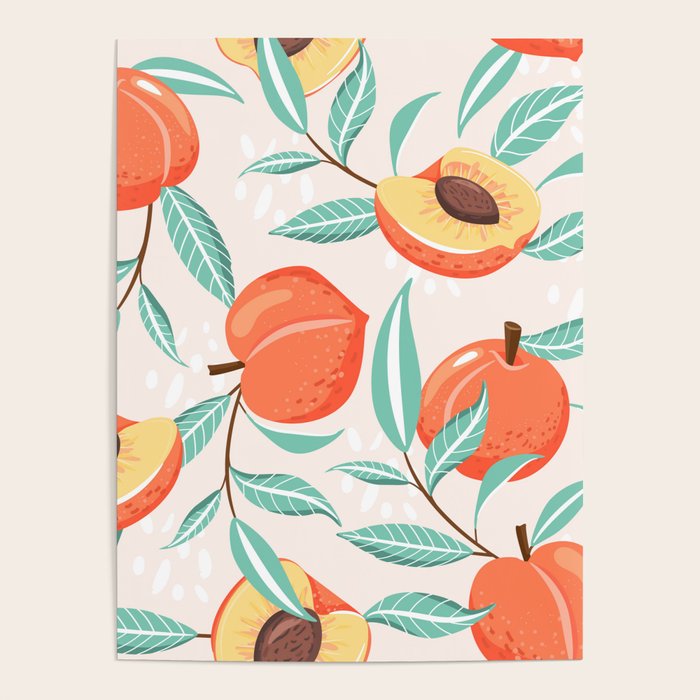 Peachy Pattern Poster Gallery Image 4