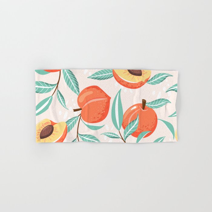 Peachy Pattern Bath Towel Gallery Image 1