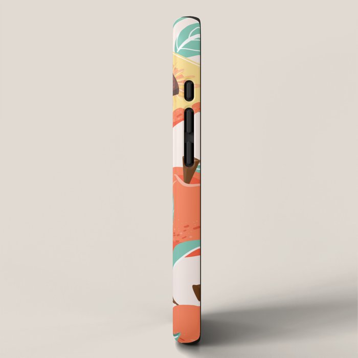 Peachy Pattern iPhone Case Gallery Image 2