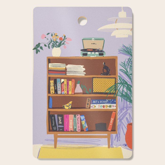 My library Cutting Board Gallery Image 1