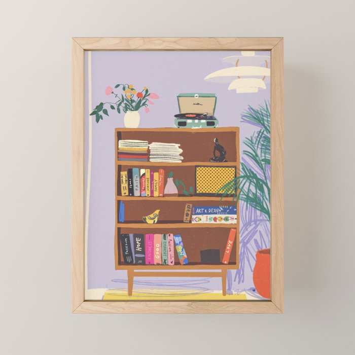 My library Mini Art Print Gallery Image 1