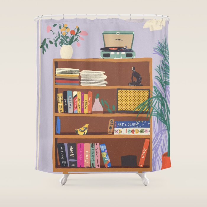 My library Shower Curtain Gallery Image 1