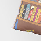 My library Pillow Sham Gallery Image 4
