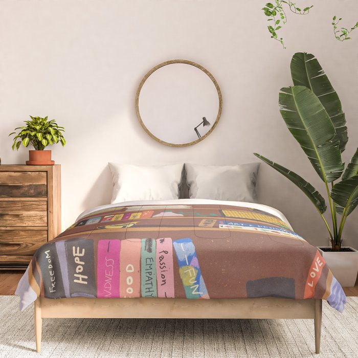 My library Comforter Gallery Image 3