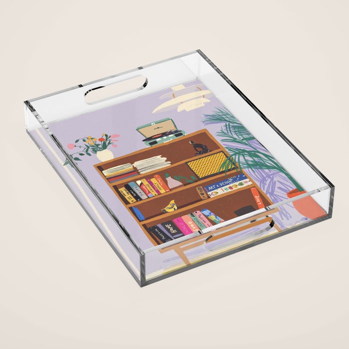 My library Acrylic Tray Gallery Image 1