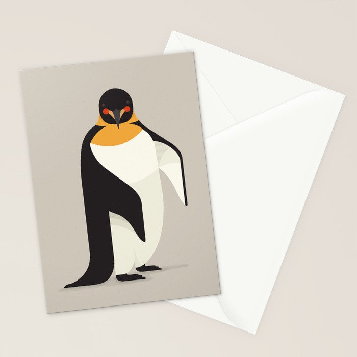 Emperor Penguin, Wildlife of Antarctica Stationery Card Gallery Image 2