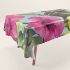 Echoes Of The Tropics Monkeys Paradise Tablecloth Gallery Image 1
