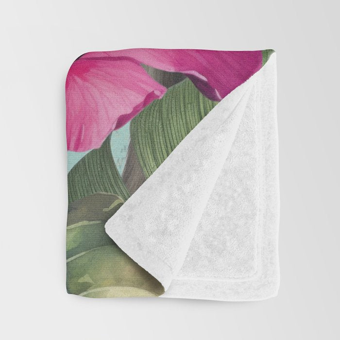 Echoes Of The Tropics Monkeys Paradise Throw Blanket Gallery Image 3