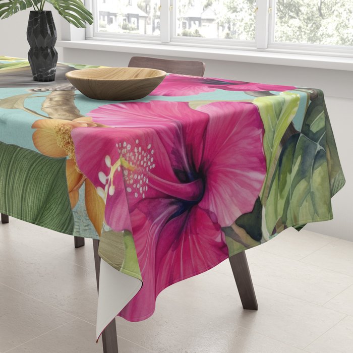 Echoes Of The Tropics Monkeys Paradise Tablecloth Gallery Image 3
