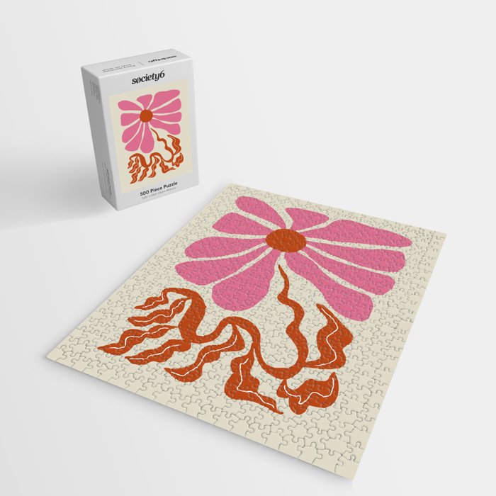 Pink daisy  Jigsaw Puzzle Gallery Image 2