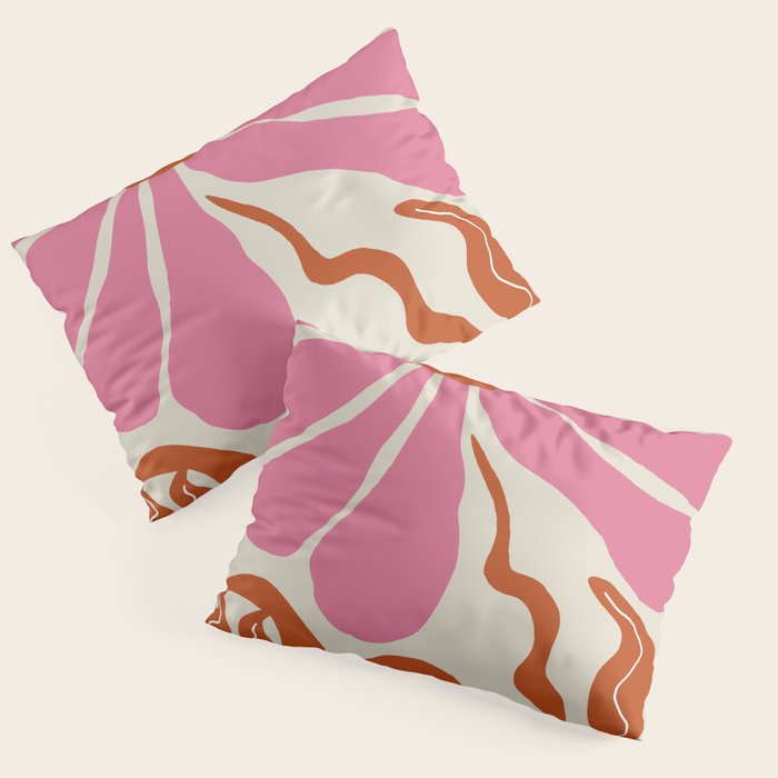 Pink daisy  Pillow Sham Gallery Image 1