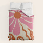 Pink daisy  Comforter Gallery Image 6