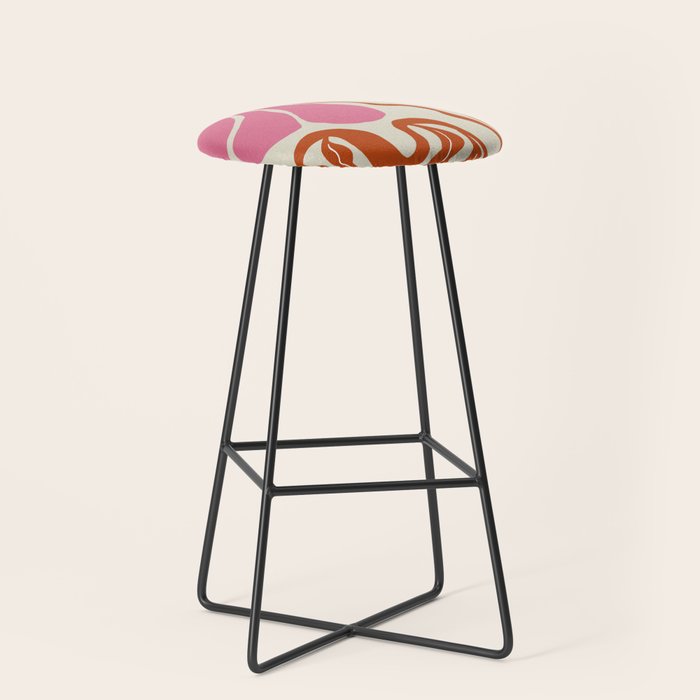 Pink daisy  Stool Gallery Image 1