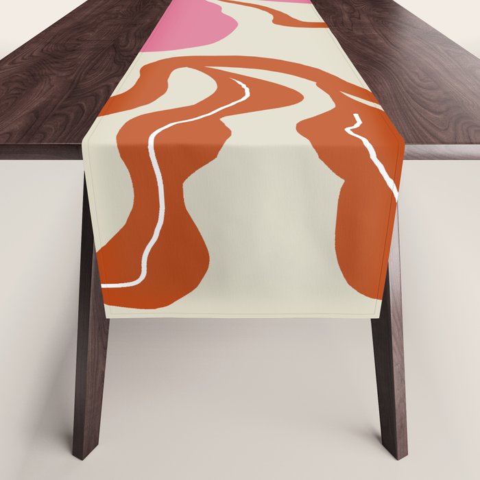 Pink daisy  Table Runner Gallery Image 1