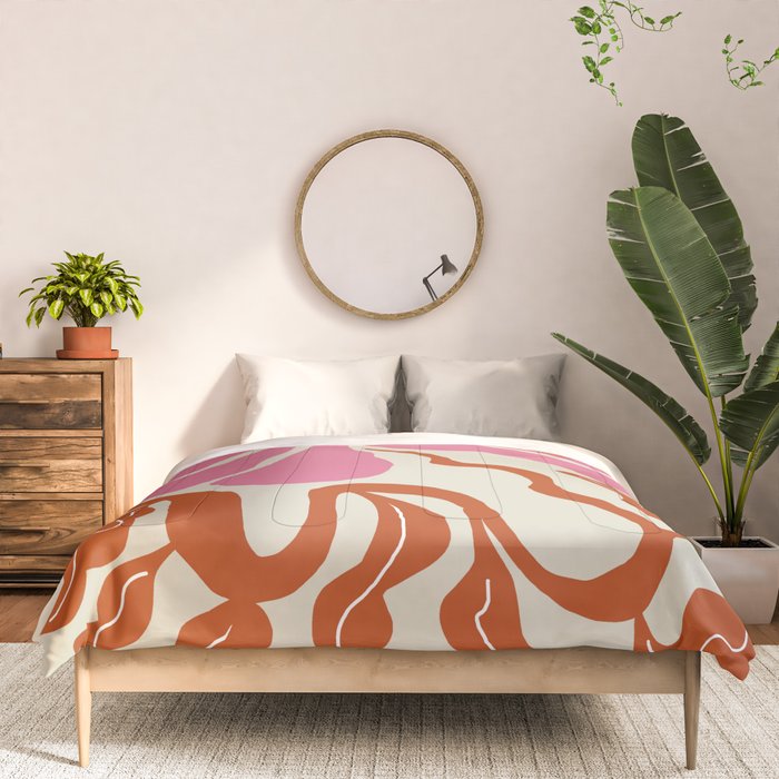 Pink daisy  Comforter Gallery Image 3