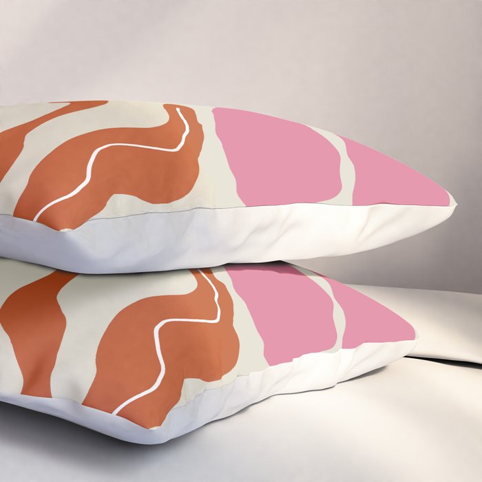 Pink daisy  Pillow Sham Gallery Image 3