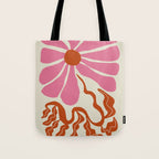 Pink daisy  Tote Bag Gallery Image 1