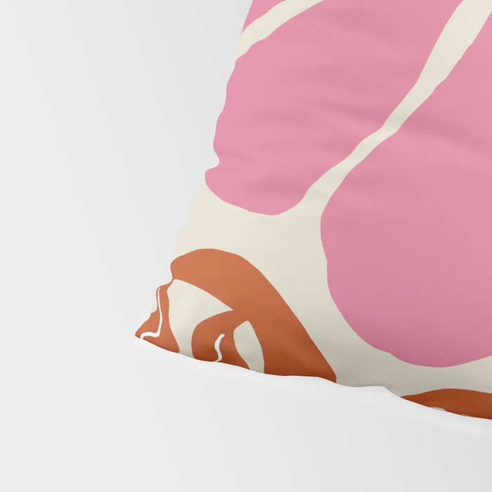 Pink daisy  Pillow Sham Gallery Image 4