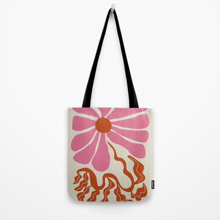 Pink daisy  Tote Bag Gallery Image 2