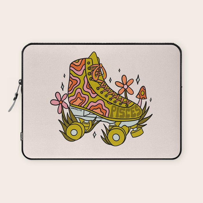 Pisces Roller Skate Laptop Sleeve Gallery Image 1