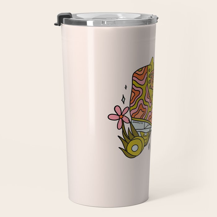 Pisces Roller Skate Travel Mug Gallery Image 3