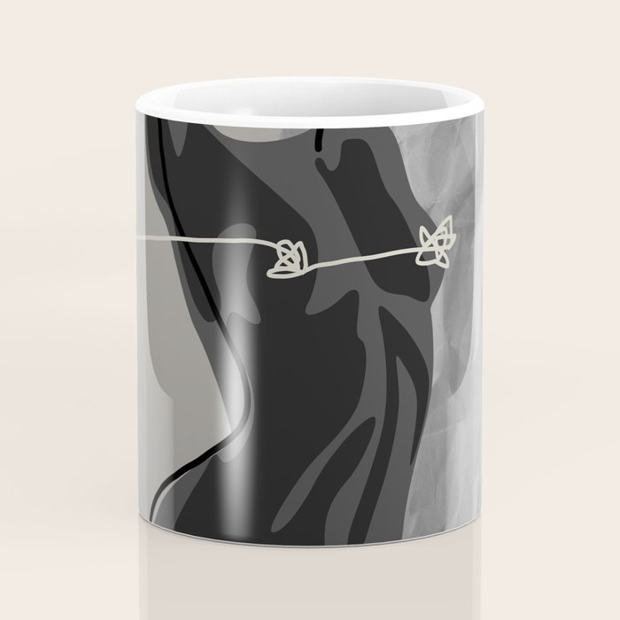 Nude In Shadow Coffee Mug Gallery Image 4