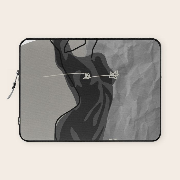 Nude In Shadow Laptop Sleeve Gallery Image 1