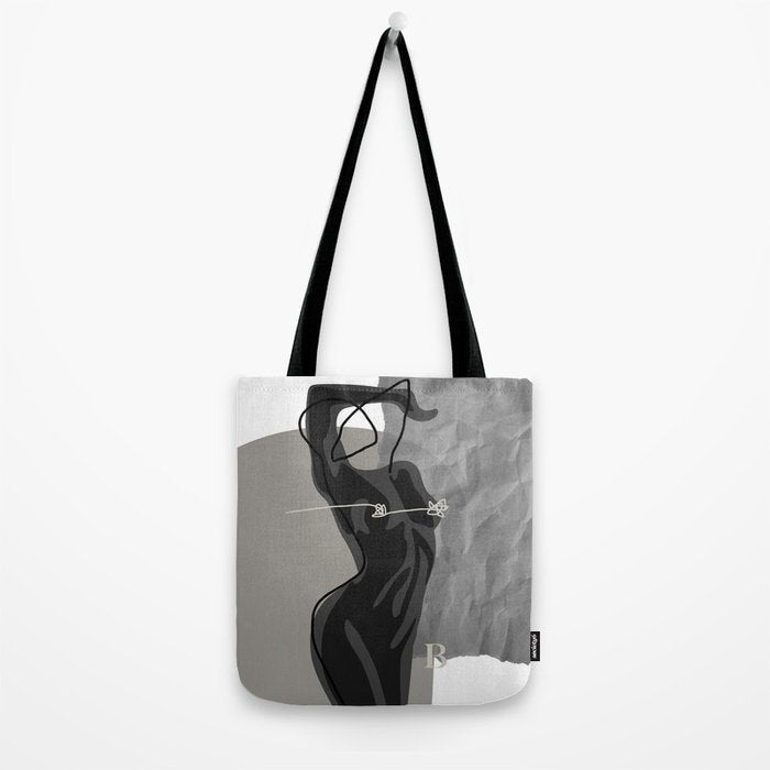 Nude In Shadow Tote Bag Gallery Image 2