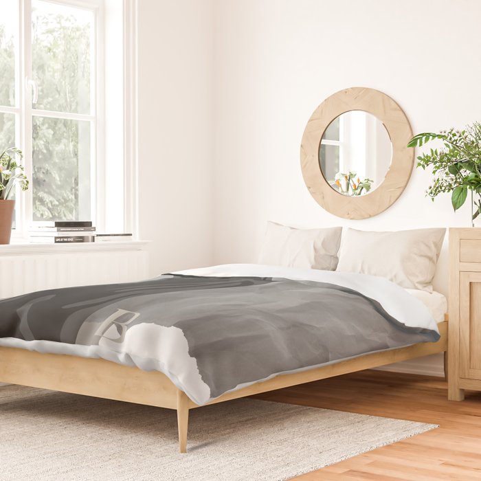 Nude In Shadow Duvet Cover Gallery Image 2