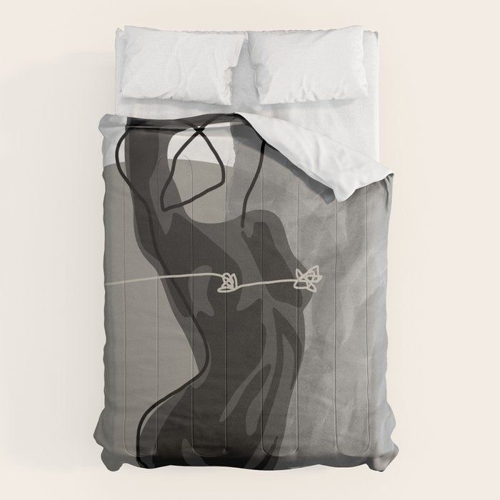 Nude In Shadow Comforter Gallery Image 6