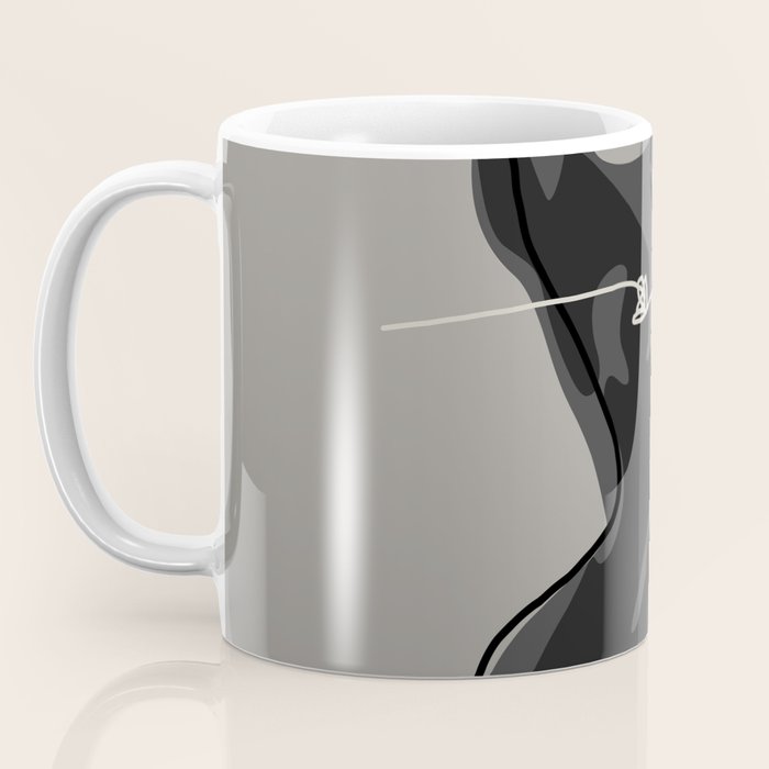 Nude In Shadow Coffee Mug Gallery Image 3