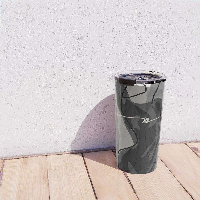 Nude In Shadow Travel Mug Gallery Image 4
