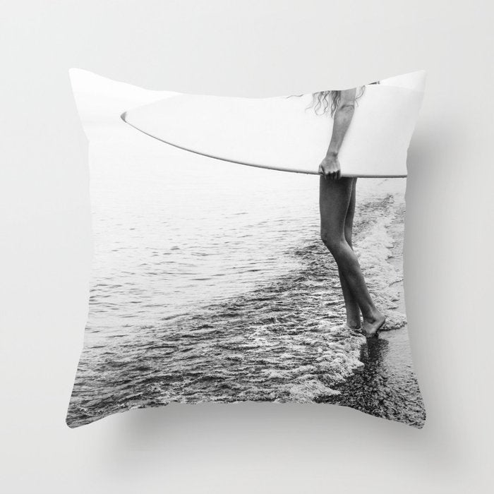 Surfboard Throw Pillow Gallery Image 1