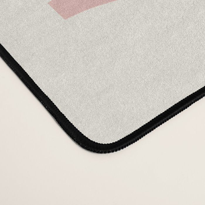 Good Times Retro Ticket, Pink Aesthetic Desk Mat Gallery Image 4
