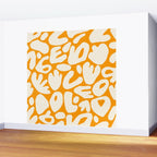 Abstract organic nature shape art pattern Wall Mural Gallery Image 2