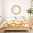Abstract organic nature shape art pattern Duvet Cover Gallery Image 3
