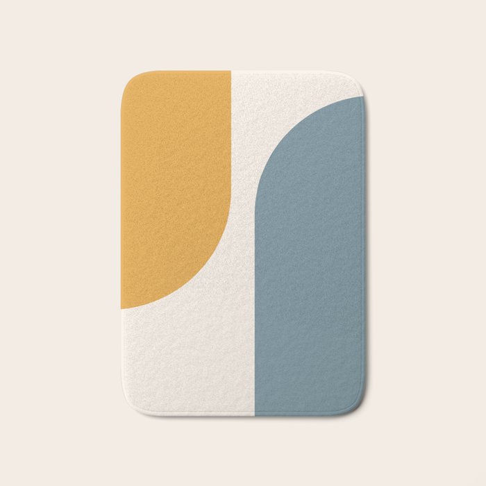Modern Minimal Arch Abstract LXVIII Bath Mat Gallery Image 1
