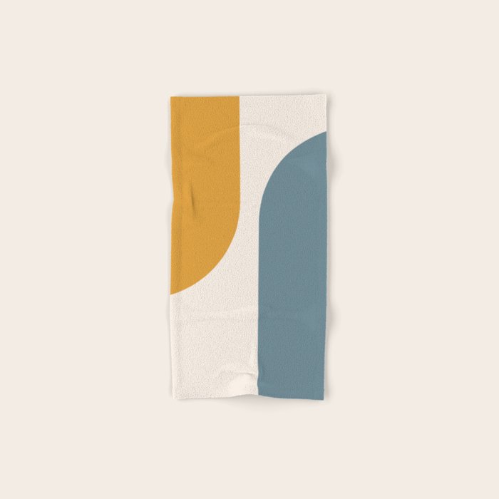 Modern Minimal Arch Abstract LXVIII Bath Towel Gallery Image 1