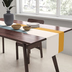 Modern Minimal Arch Abstract LXVIII Table Runner Gallery Image 2