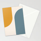 Modern Minimal Arch Abstract LXVIII Stationery Card Gallery Image 2