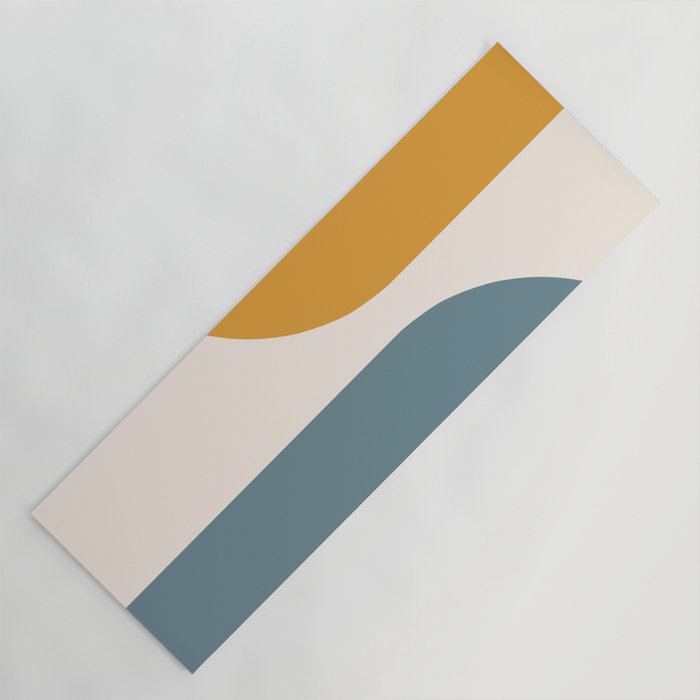 Modern Minimal Arch Abstract LXVIII Yoga Mat Gallery Image 1
