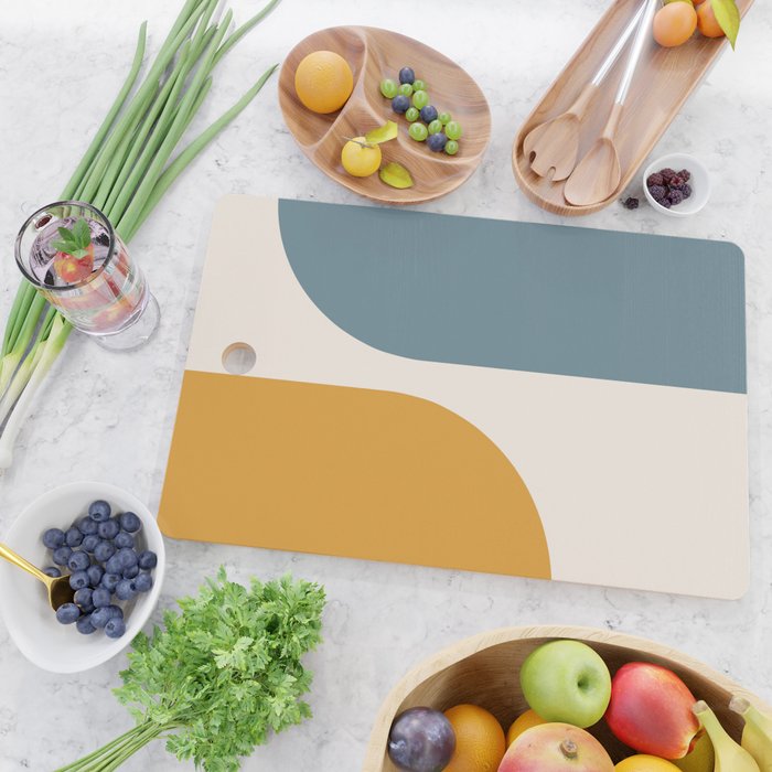 Modern Minimal Arch Abstract LXVIII Cutting Board Gallery Image 2